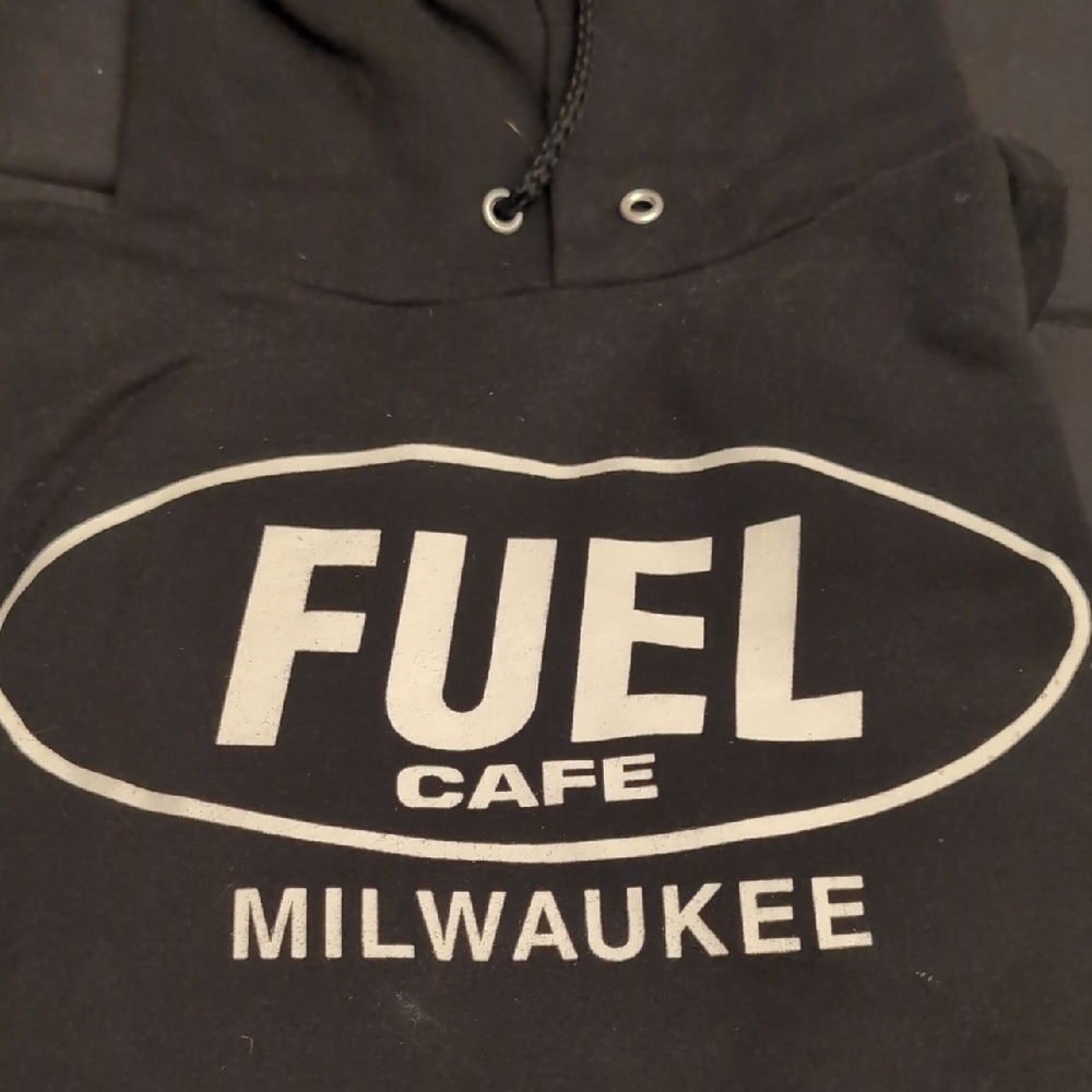 Hanes Black Fuel Cafe Milwaukee Hoodie